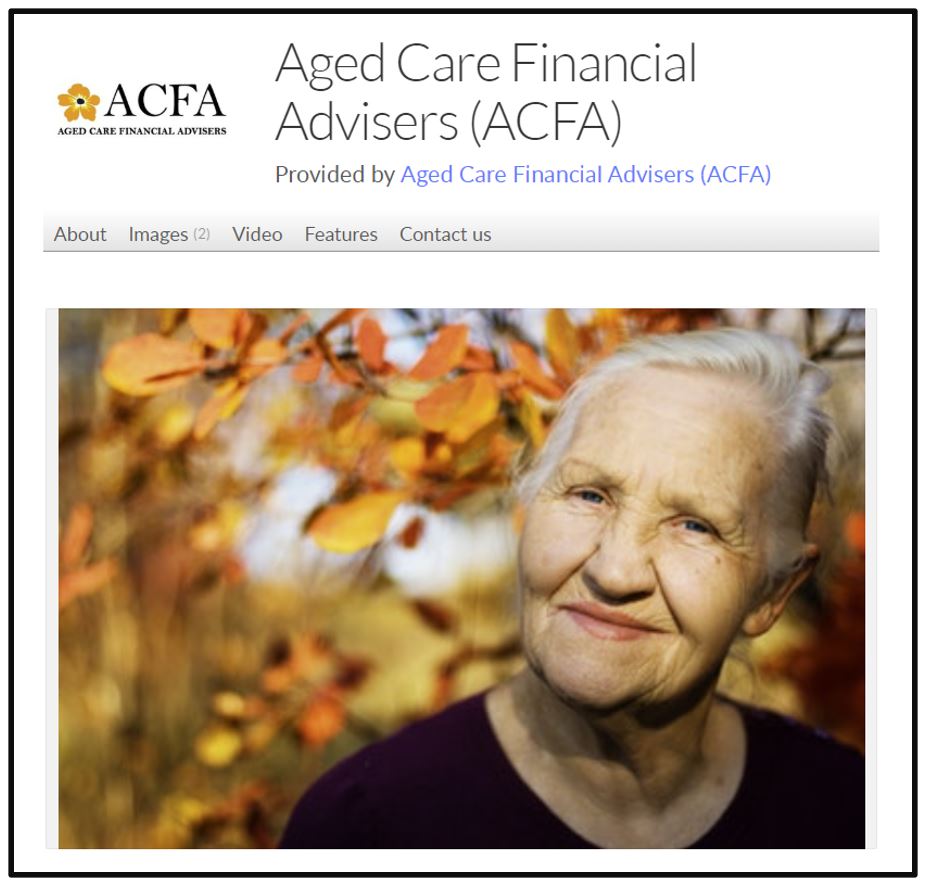 ACFA Aged Care Financial Advisers